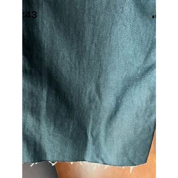 Topshop High Waisted Straight Leg Coated Jeans Black Size 9 NWT - Picture 3 of 6